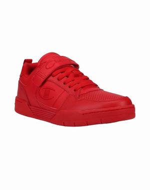 Men's Champion ARENA POWER LO Sneakers Deep Red | NZIYM1423