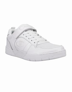 Men's Champion ARENA POWER LO Sneakers White | SPENT2539