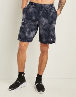 Men's Champion MVP 9" Shorts Black / Titanium | OEDCL3157