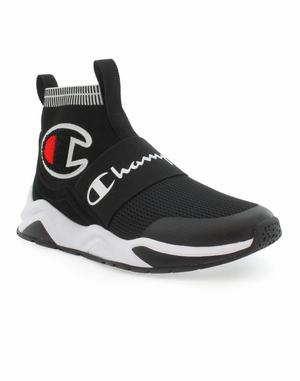 Men's Champion Rally Pro Sneakers Black | CIGNA3918