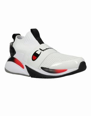 Men's Champion XG Tech Pro Red Sneakers White / Black / Red | AMGYO5013