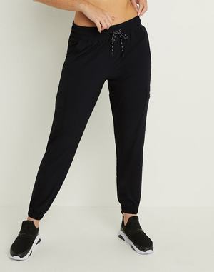 Women's Champion City Sport 28" Pants Black | IZXAO7528