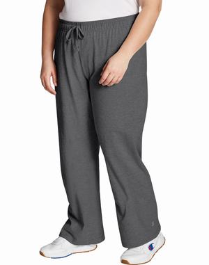 Women's Champion Everyday Cotton 31.5" Pants Grey | PGAKF1350