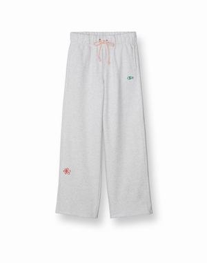 Women's Champion Reverse Weave Puddle 32.5" Pants Silver Grey / Pink | AUKOF6150