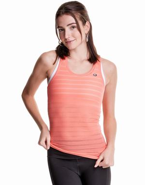 Women's Champion Ribbed Racerback T Shirts Black | BNGCW7432