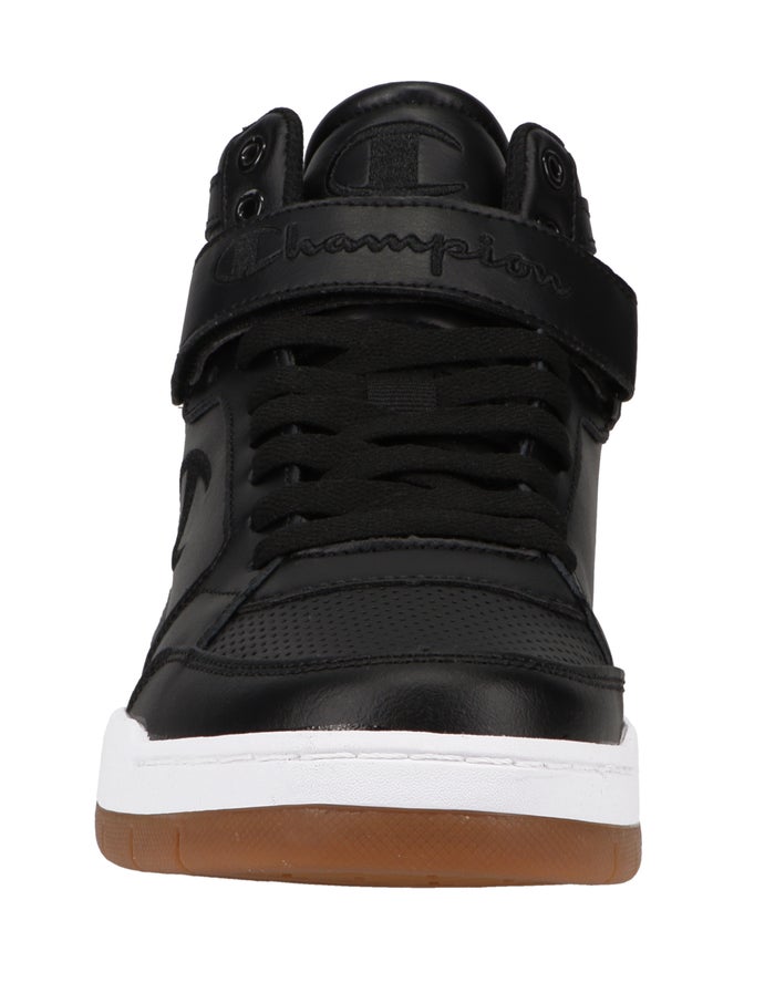 Men's Champion ARENA POWER HI Sneakers Black | RPMUL8401