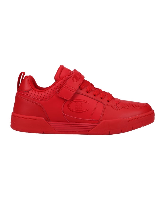 Men's Champion ARENA POWER LO Sneakers Deep Red | NZIYM1423