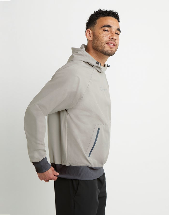 Men's Champion Defender Series Jackets Grey | SXMYZ4593