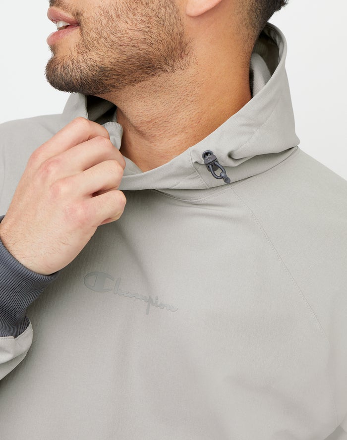 Men's Champion Defender Series Jackets Grey | SXMYZ4593