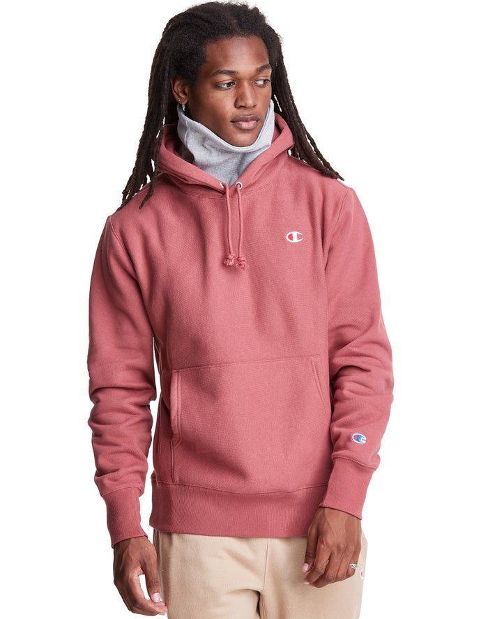 Men's Champion Defender Series Reverse Weave Two Detachable Hoodie Red | WSLMD7238