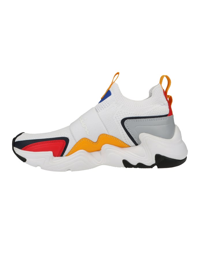 Men's Champion Hyper C. Speed Sneakers White Multicolor | QMRJD3028