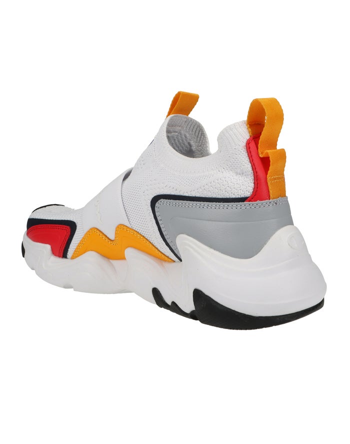 Men's Champion Hyper C. Speed Sneakers White Multicolor | QMRJD3028