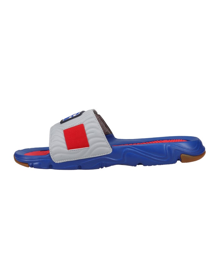 Men's Champion Hyper C Wave Surf the Web Slides Grey / Deep Red | URLJI2690