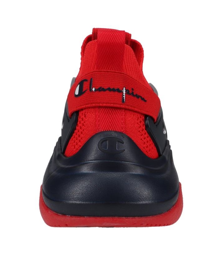 Men's Champion Hyper Future Lo Sneakers Deep Red / Navy | CIPVZ7812