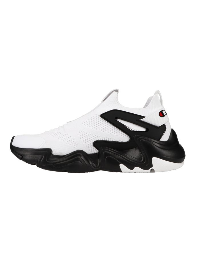 Men's Champion Hyper Future Lo Sneakers White / Black | CJHQW8346