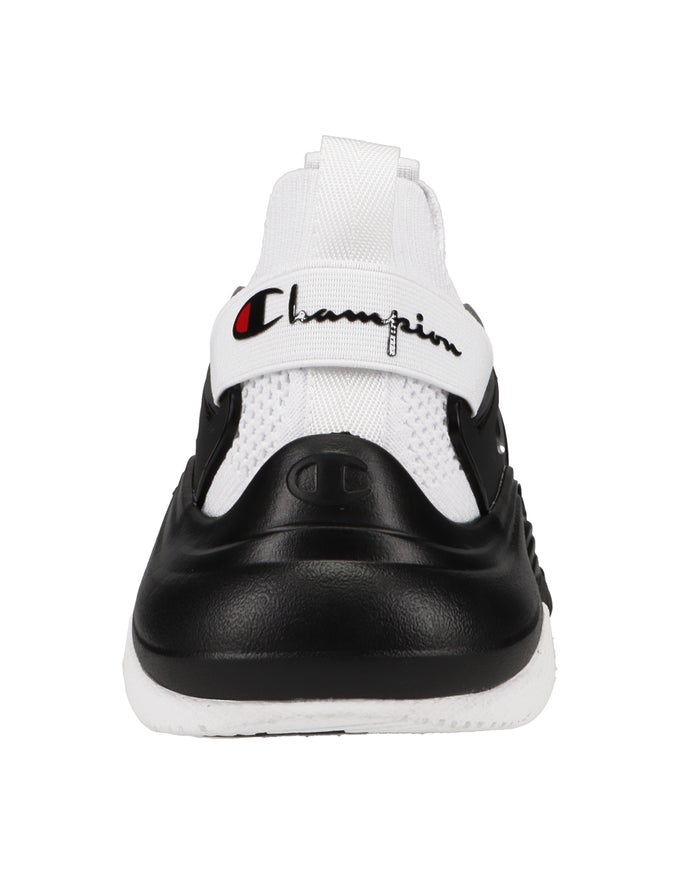 Men's Champion Hyper Future Lo Sneakers White / Black | CJHQW8346