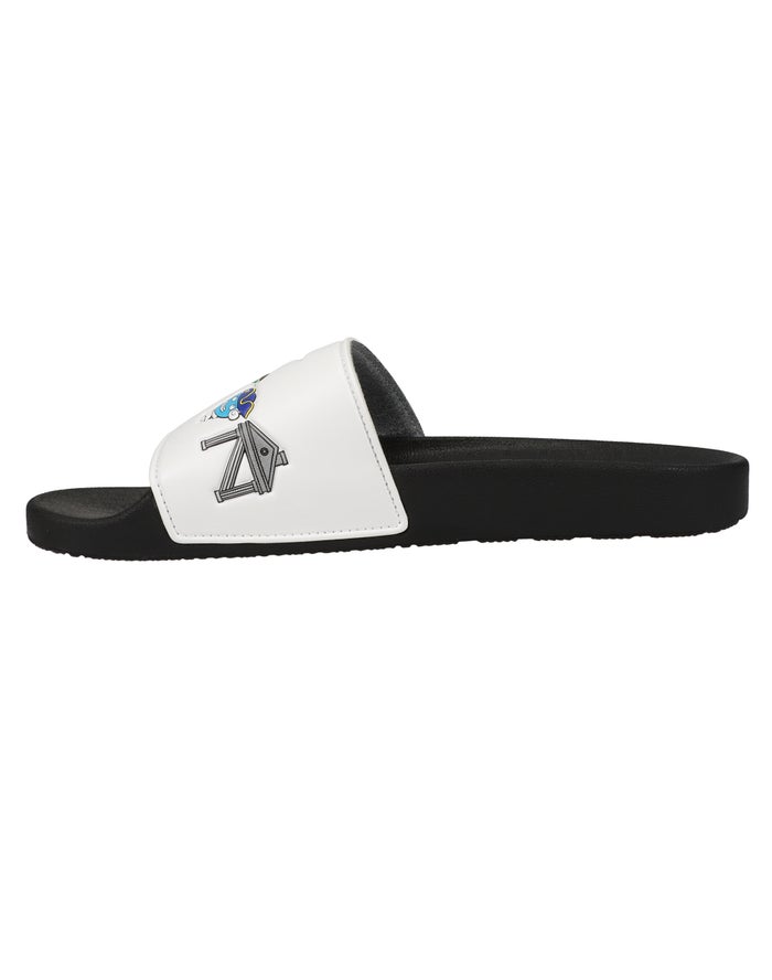 Men's Champion IPO Boston Slides White / Black | AYBET1508