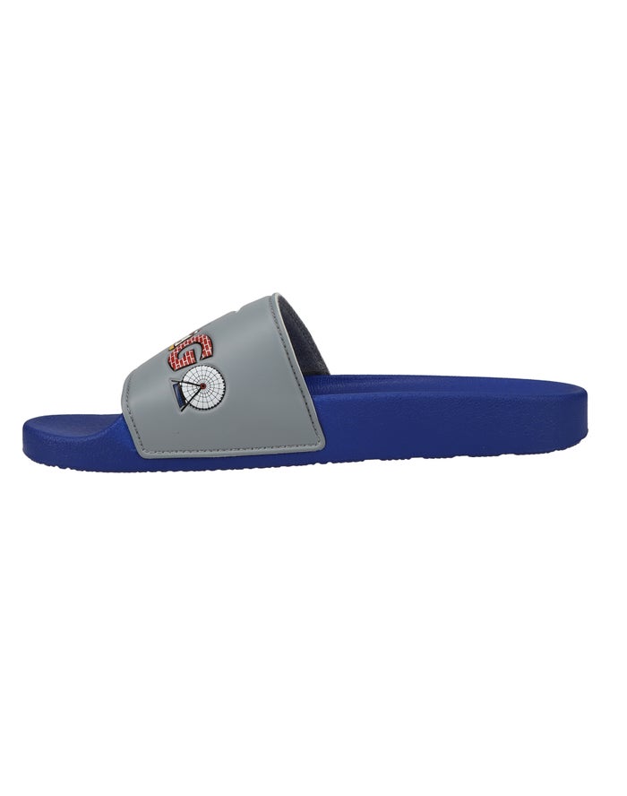 Men's Champion IPO Chicago Slides Grey | HCSFN8293