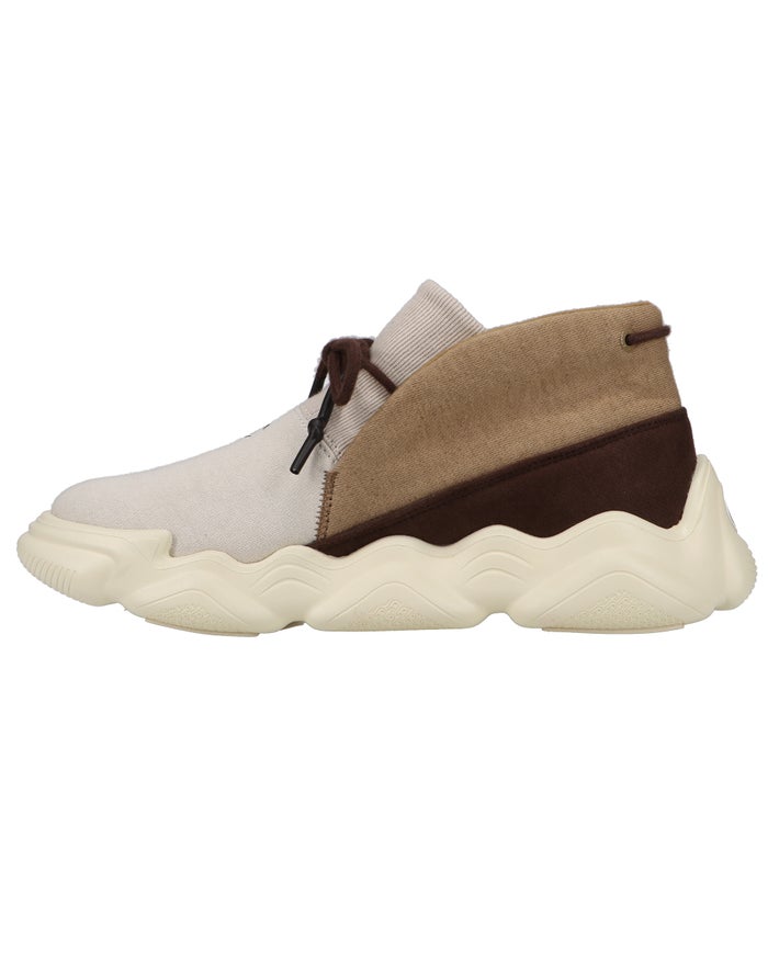 Men's Champion MELOSO RUKKA PEBBLE Sneakers Khaki / Chocolate | UZWQR0791