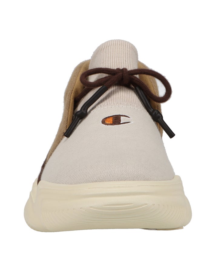 Men's Champion MELOSO RUKKA PEBBLE Sneakers Khaki / Chocolate | UZWQR0791