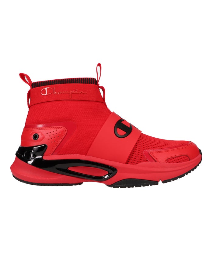 Men's Champion OT Sneakers Deep Red / Black | JLKND9384