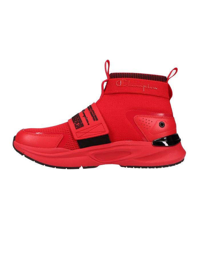 Men's Champion OT Sneakers Deep Red / Black | JLKND9384