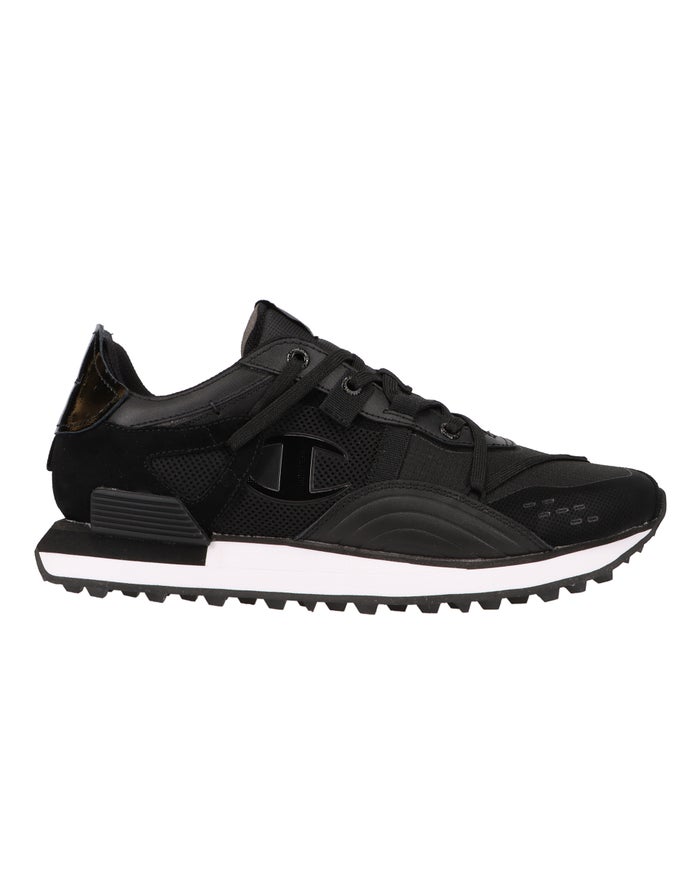 Men's Champion Relay Future Sneakers Black | SWQYV0241