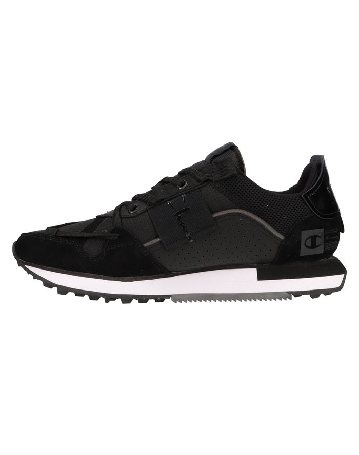 Men's Champion Relay Future Sneakers Black | SWQYV0241