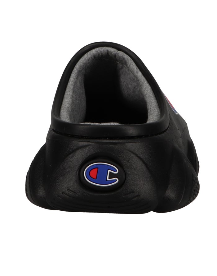 Men's Champion Super Meloso Classic Slides Black | WYJVI5801