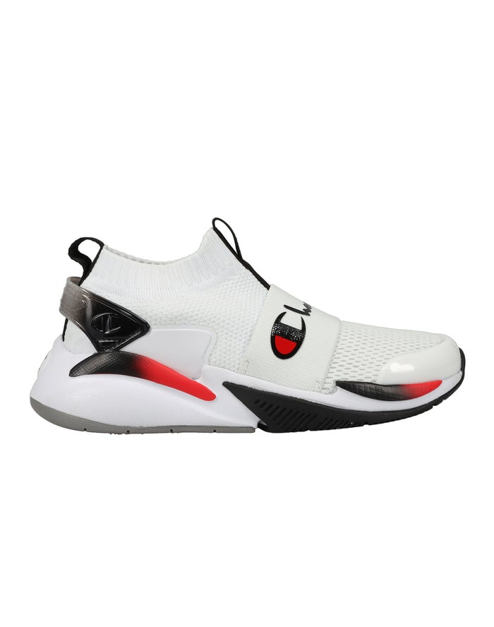 Men's Champion XG Tech Pro Red Sneakers White / Black / Red | AMGYO5013