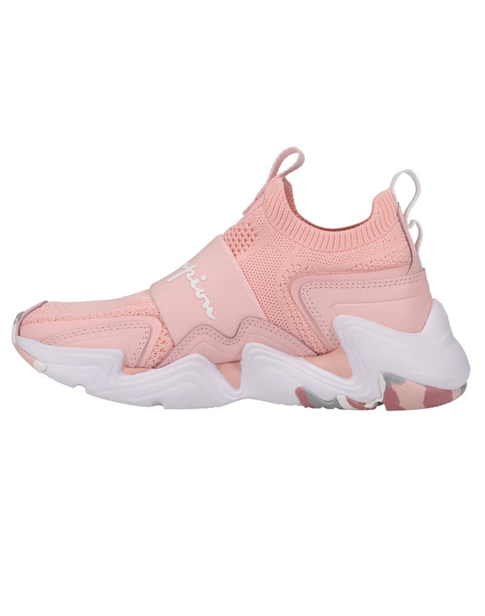 Women's Champion HYPER C SPEED Sneakers Pink Camo Multicolor | FRABO3596