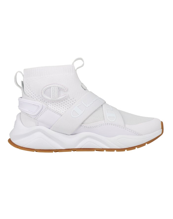 Women's Champion Her Rally Sneakers White | SPKVO0817