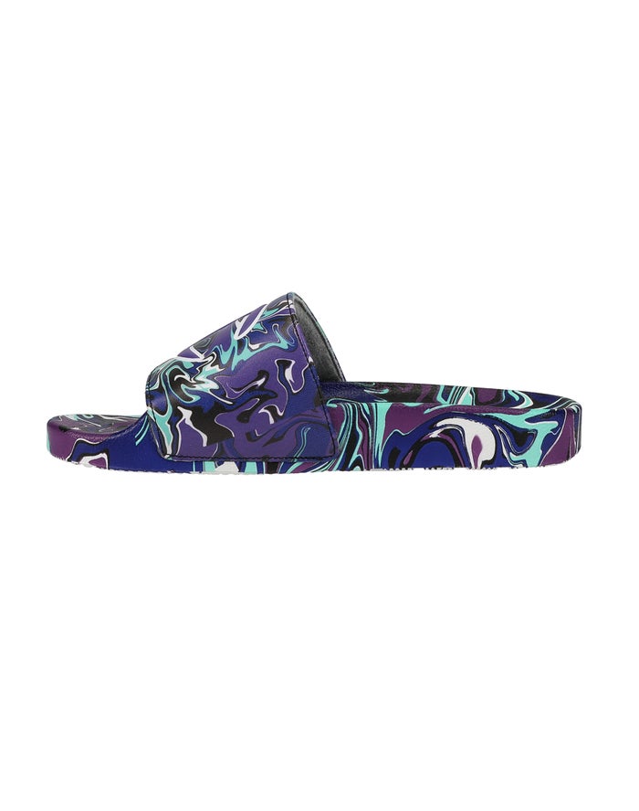 Women's Champion IPO Liquid Slides Purple / Multicolor | PUOYC3254