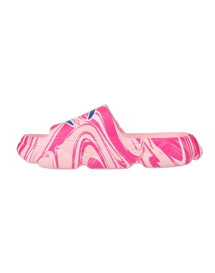 Women's Champion Meloso Squish Swirl Slides Pink | JKXEW2184