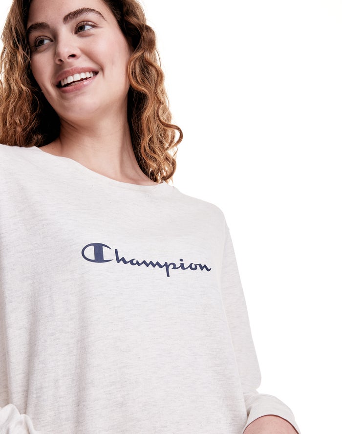 Women's Champion Sleep PJ Nightwear Beige | AZTWP1527