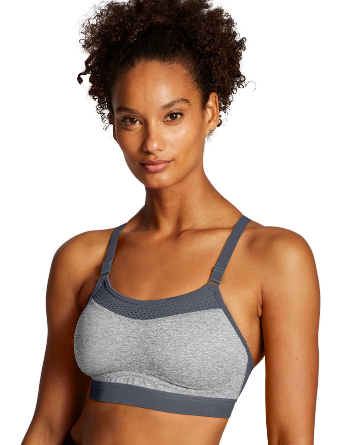 Women\'s Champion The Show-Off Sports Bras Black | QTFAH2739